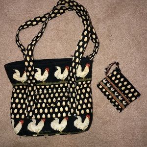 Vera Bradley Chanticleer tote - very rare!